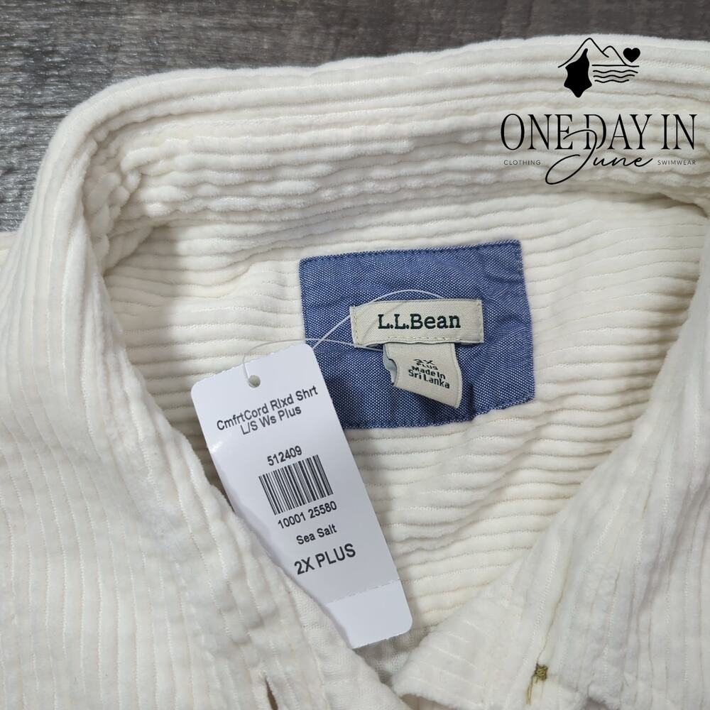 L.L.Bean Button Front Jacket Size 2X - Picture 2 of 5